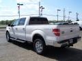 White Platinum Metallic Tri Coat - F150 Lariat SuperCrew 4x4 Photo No. 7