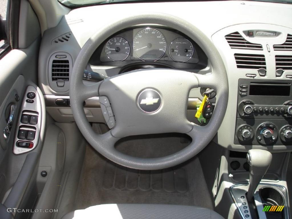 2006 Malibu LS Sedan - Dark Blue Metallic / Titanium Gray photo #13