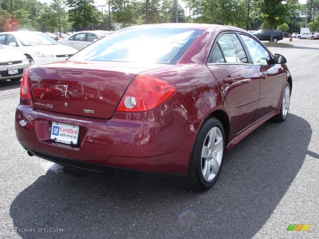 2010 G6 Sedan - Performance Red Metallic / Light Taupe photo #4