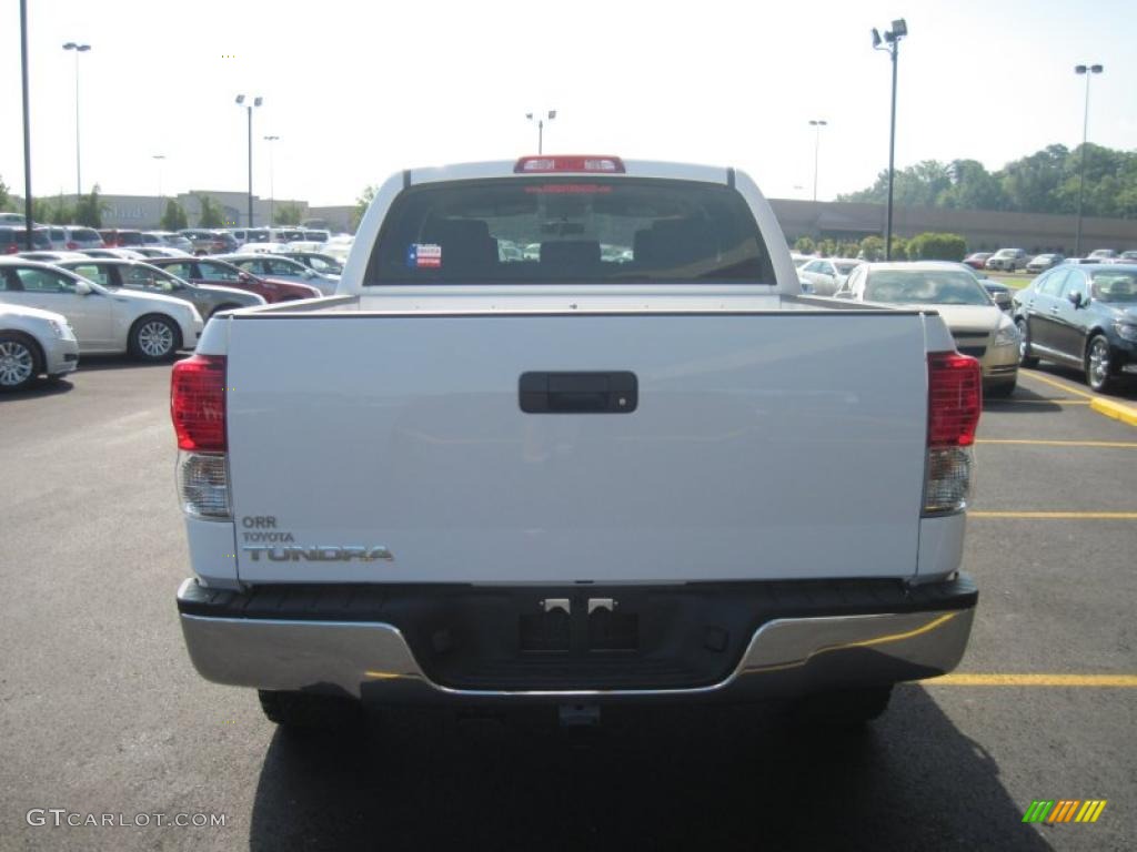 2010 Tundra CrewMax - Super White / Sand Beige photo #8