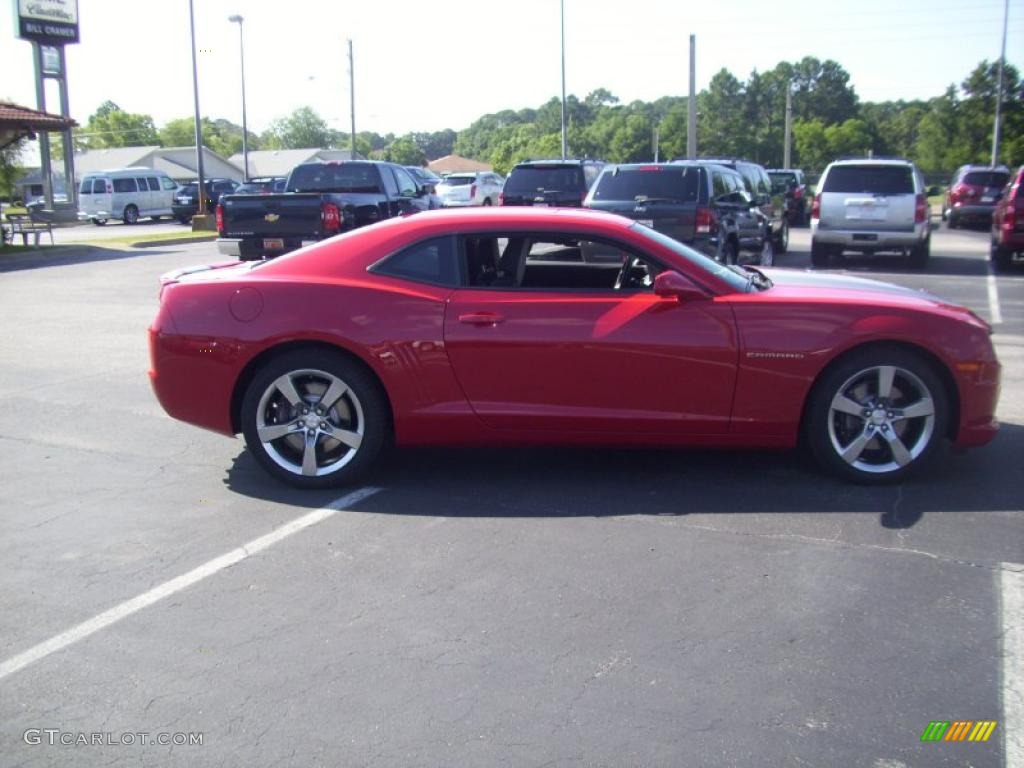 2010 Camaro SS Coupe - Victory Red / Gray photo #1