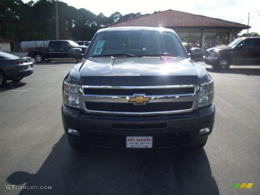 2010 Silverado 1500 LTZ Crew Cab 4x4 - Taupe Gray Metallic / Light Titanium/Ebony photo #10