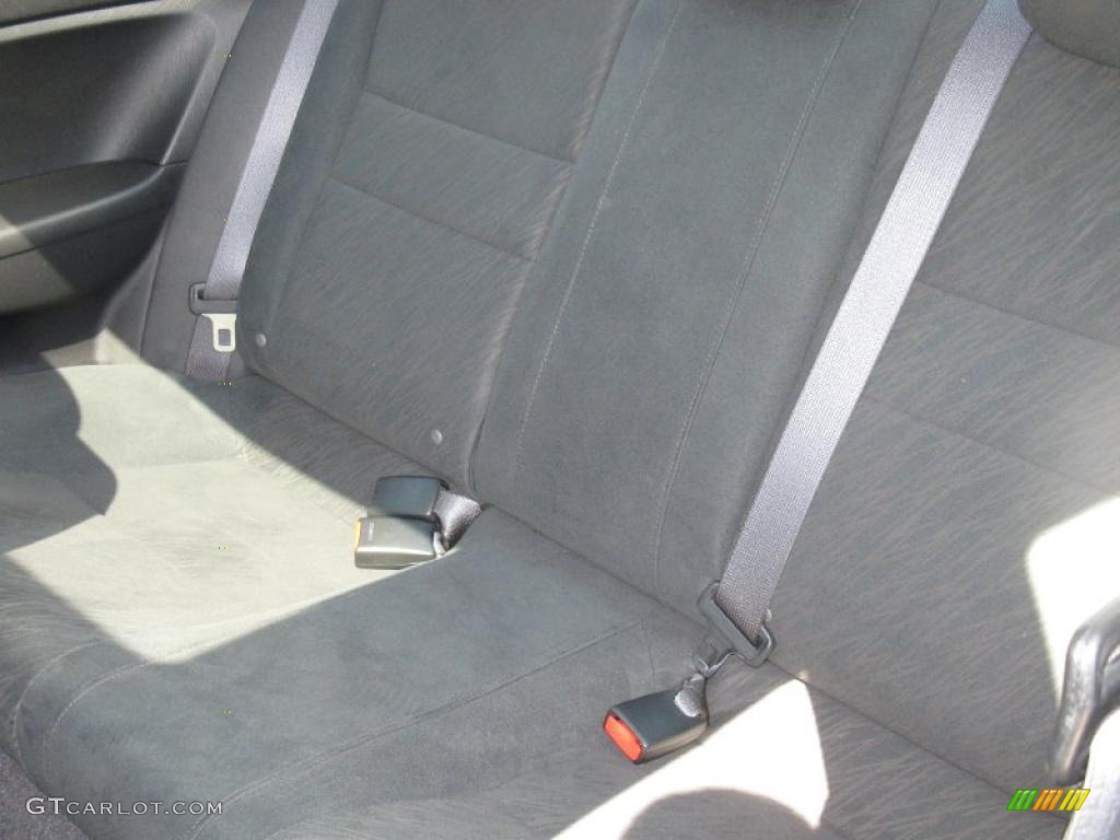 2007 Civic EX Coupe - Alabaster Silver Metallic / Gray photo #19