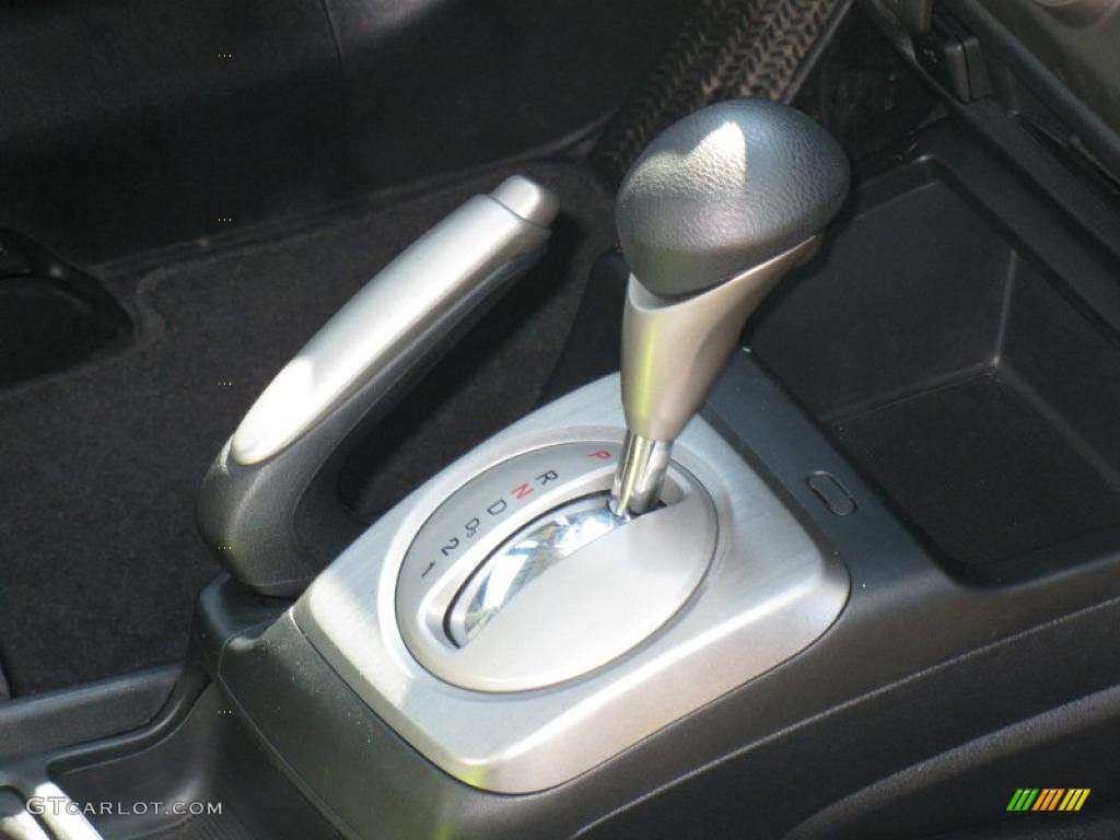 2007 Civic EX Coupe - Alabaster Silver Metallic / Gray photo #23