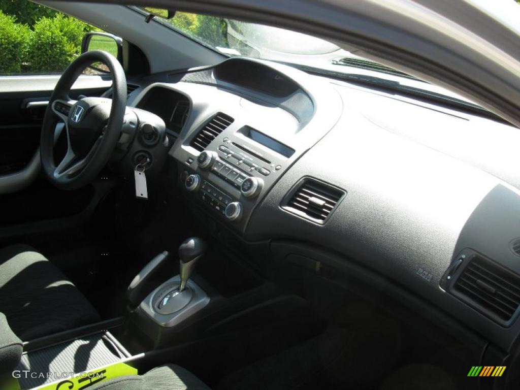 2007 Civic EX Coupe - Alabaster Silver Metallic / Gray photo #24
