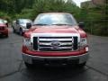 2010 Vermillion Red Ford F150 XLT SuperCab 4x4  photo #11