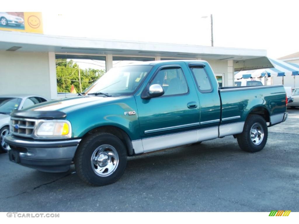 Pacific Green Metallic Ford F150