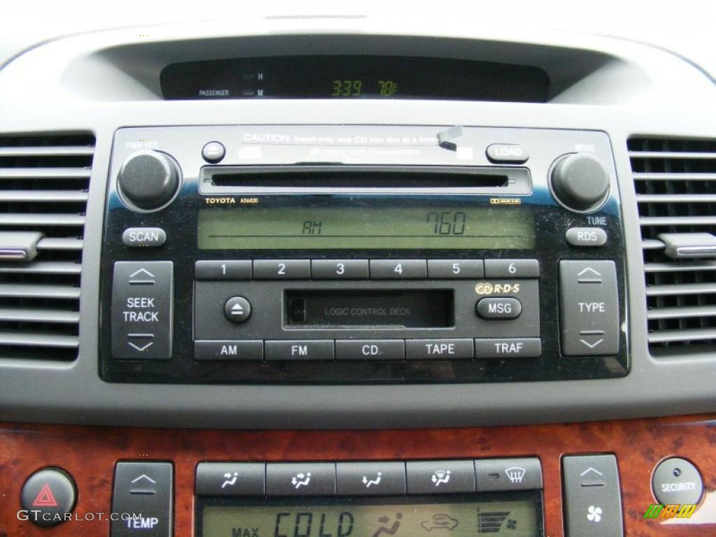 2003 Camry XLE - Salsa Red Pearl / Stone photo #19