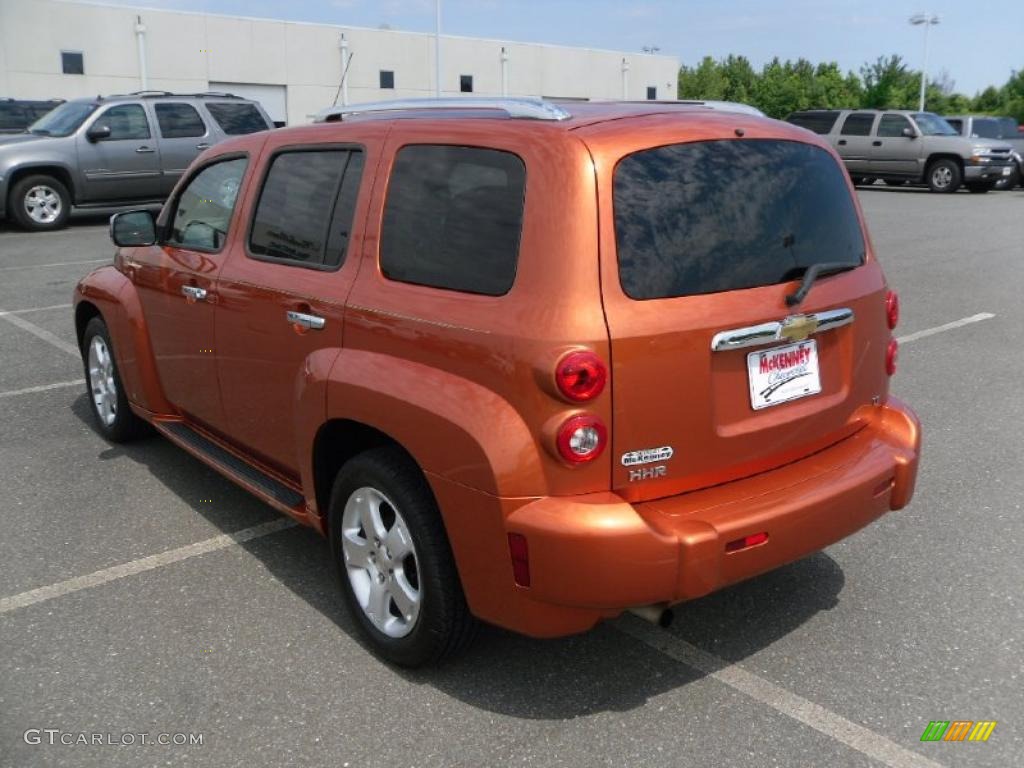 2007 HHR LT - Sunburst Orange II Metallic / Cashmere Beige photo #2