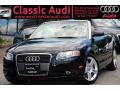 Brilliant Black - A4 2.0T quattro Cabriolet Photo No. 1