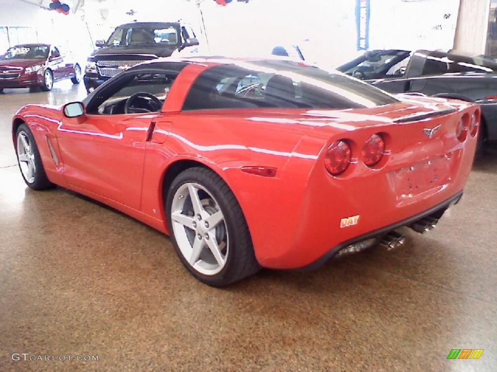 2006 Corvette Coupe - Victory Red / Ebony Black photo #6