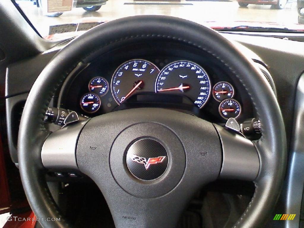 2006 Corvette Coupe - Victory Red / Ebony Black photo #11