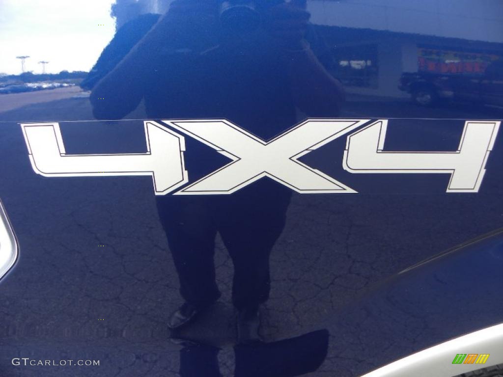 2010 F150 King Ranch SuperCrew 4x4 - Dark Blue Pearl Metallic / Chapparal Leather photo #14