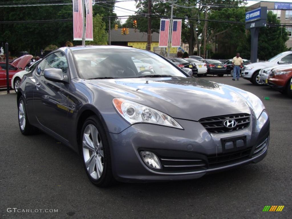 2010 Genesis Coupe 3.8 Coupe - Nordschleife Gray / Black photo #1