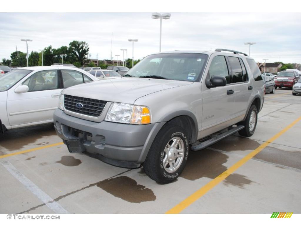 Silver Frost Metallic Ford Explorer