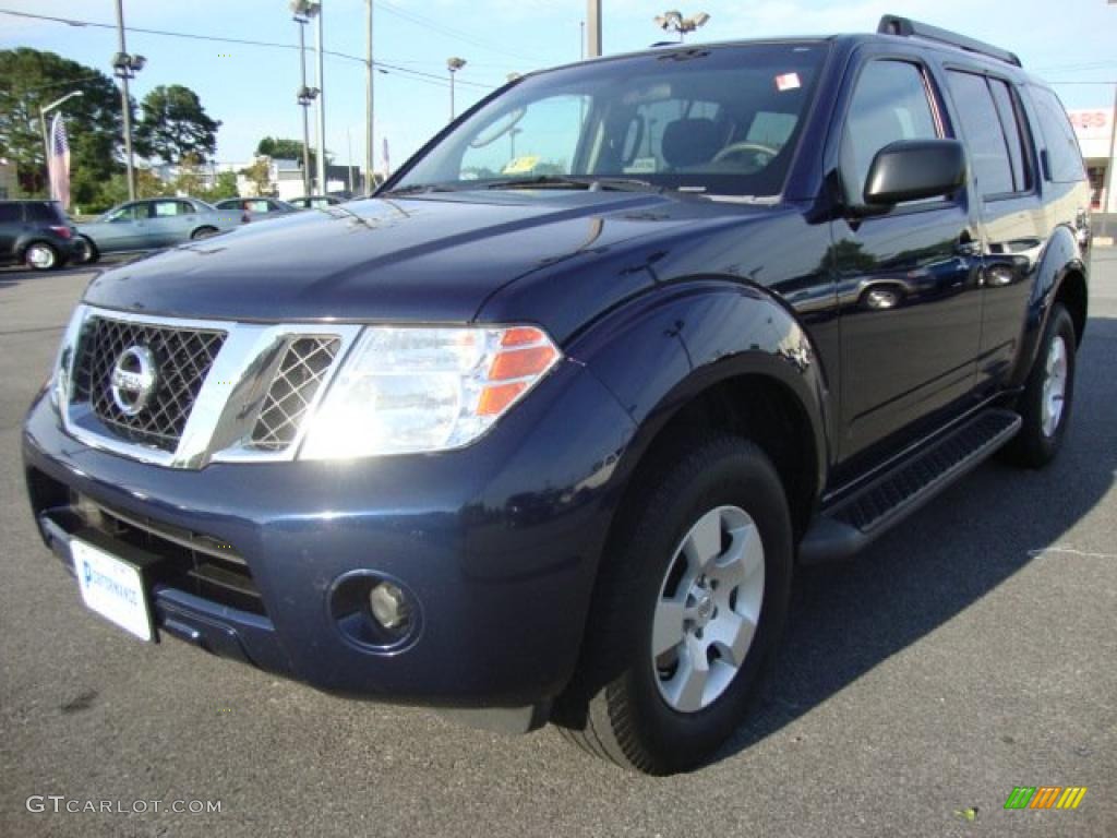 2008 Pathfinder S - Majestic Blue / Graphite photo #1