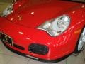 2004 Guards Red Porsche 911 Turbo Cabriolet  photo #8