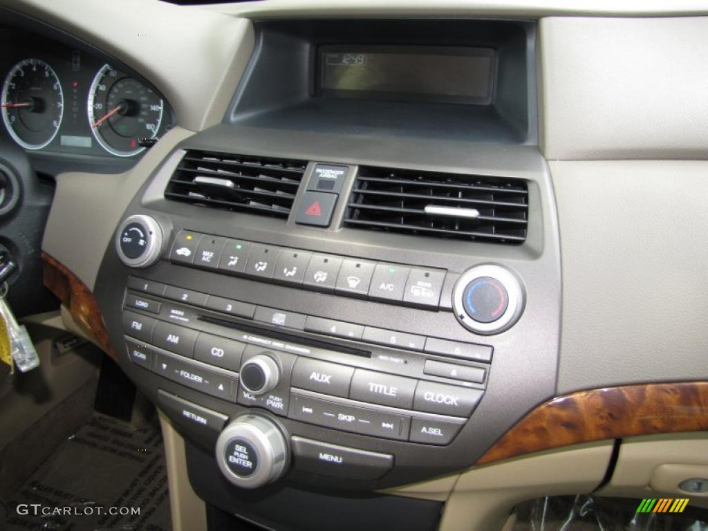 2009 Accord EX Sedan - Bold Beige Metallic / Ivory photo #15