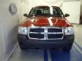 2005 Flame Red Dodge Dakota ST Club Cab 4x4  photo #2