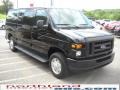 Black - E Series Van E350 Super Duty XL Passenger Photo No. 4