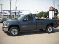 2010 Stealth Gray Metallic GMC Sierra 1500 Regular Cab 4x4  photo #2