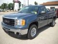 2010 Stealth Gray Metallic GMC Sierra 1500 Regular Cab 4x4  photo #3