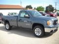 2010 Stealth Gray Metallic GMC Sierra 1500 Regular Cab 4x4  photo #6