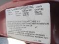 2003 Wildfire Red Chevrolet Tracker 4WD Hard Top  photo #14