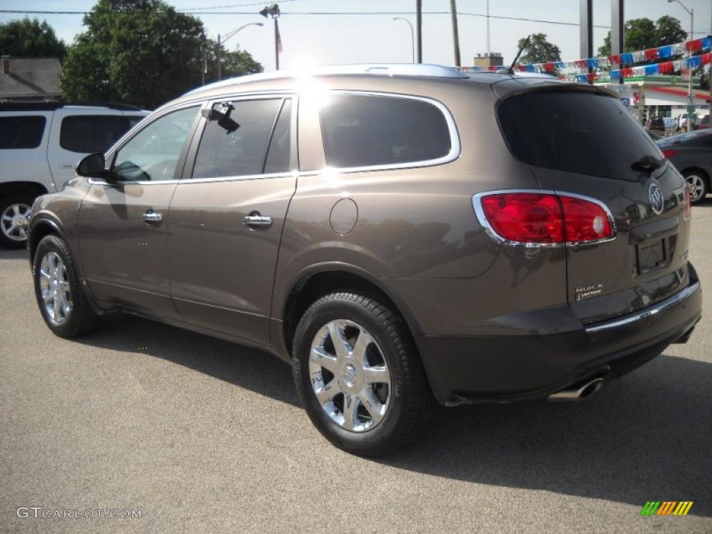 2010 Enclave CXL AWD - Cocoa Metallic / Cashmere/Cocoa photo #5