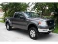 2004 Dark Shadow Grey Metallic Ford F150 XLT SuperCab 4x4  photo #15