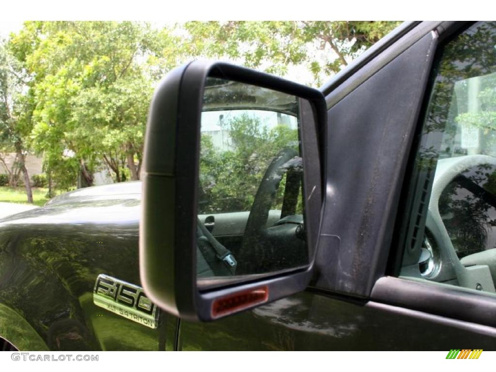 2004 F150 XLT SuperCab 4x4 - Dark Shadow Grey Metallic / Dark Flint photo #27