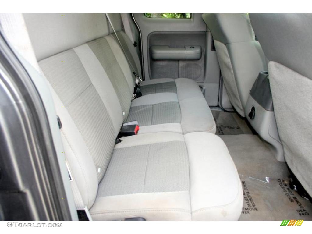 2004 F150 XLT SuperCab 4x4 - Dark Shadow Grey Metallic / Dark Flint photo #52