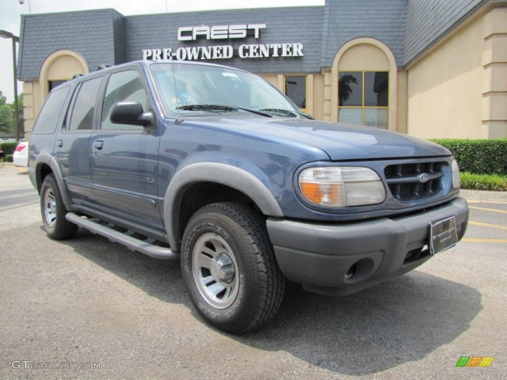 Medium Wedgewood Blue Metallic Ford Explorer