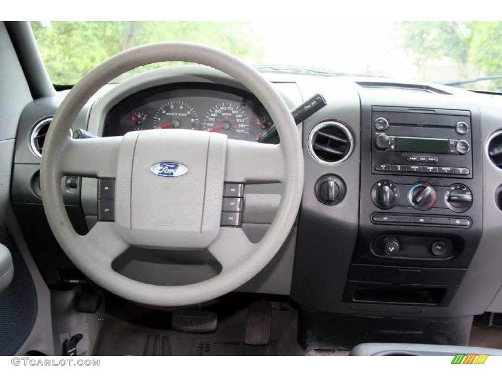 2004 F150 XLT SuperCab 4x4 - Dark Shadow Grey Metallic / Dark Flint photo #71