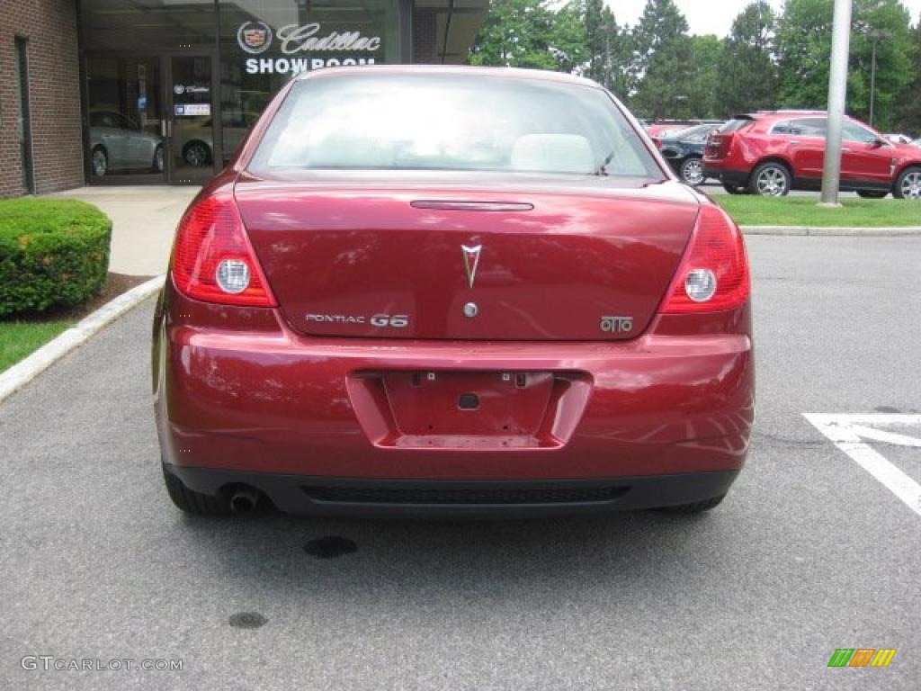 2010 G6 Sedan - Performance Red Metallic / Light Taupe photo #3