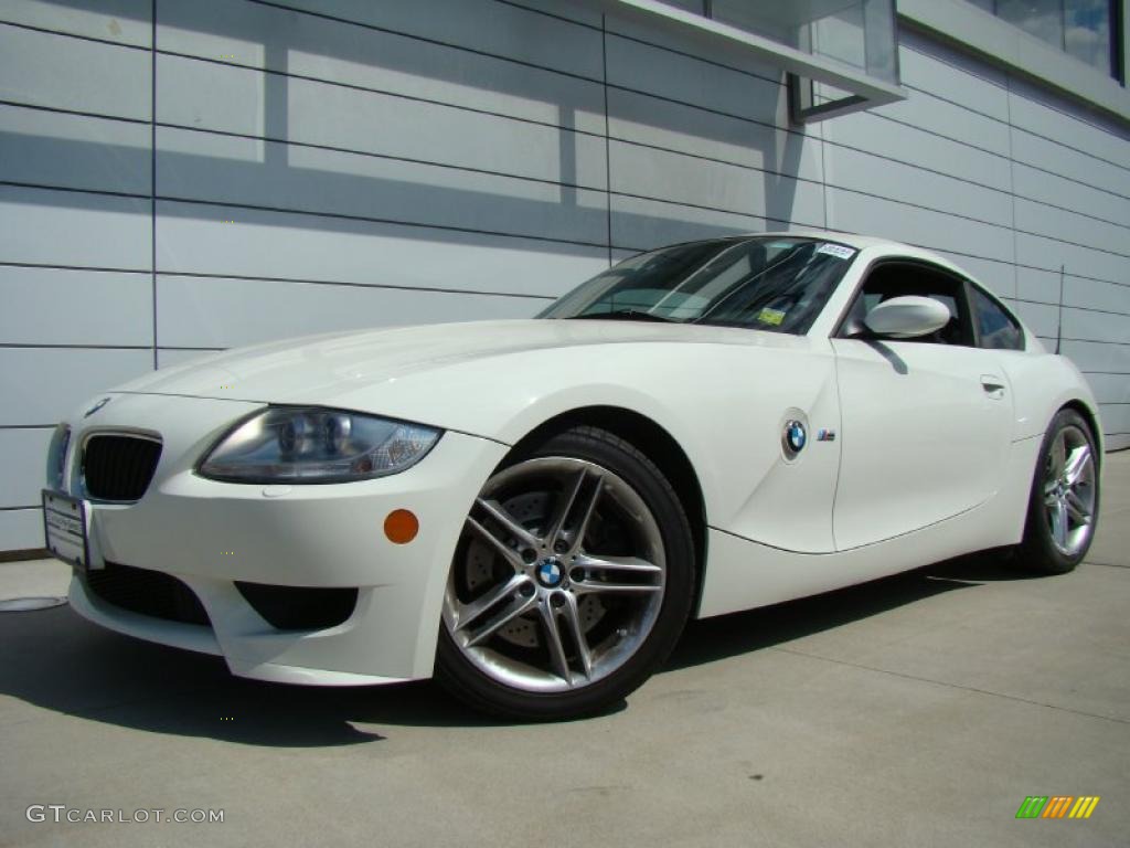 2008 M Coupe - Alpine White / Black photo #1