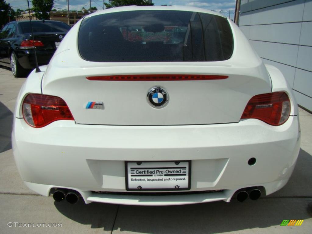 2008 M Coupe - Alpine White / Black photo #5