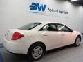 2008 Ivory White Pontiac G6 Value Leader Sedan  photo #4