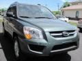 2010 Verdant Green Kia Sportage LX V6 4x4  photo #15