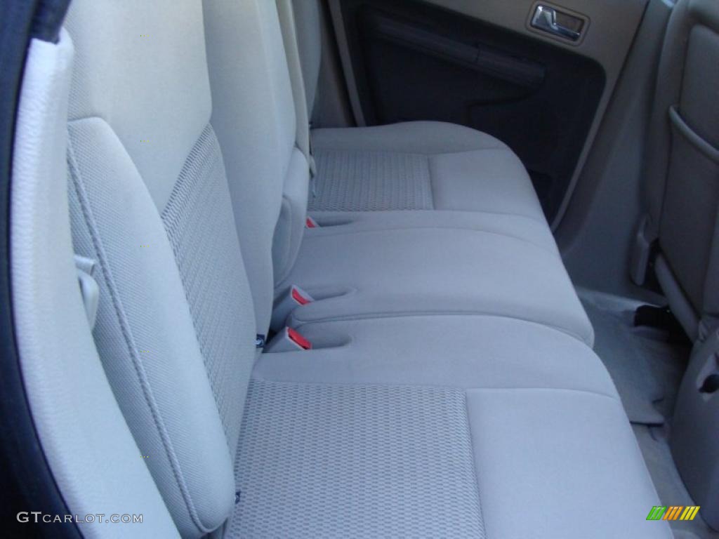 2007 Edge SE AWD - Carbon Metallic / Medium Light Stone photo #18