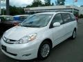 2007 Arctic Frost Pearl White Toyota Sienna XLE Limited AWD  photo #1