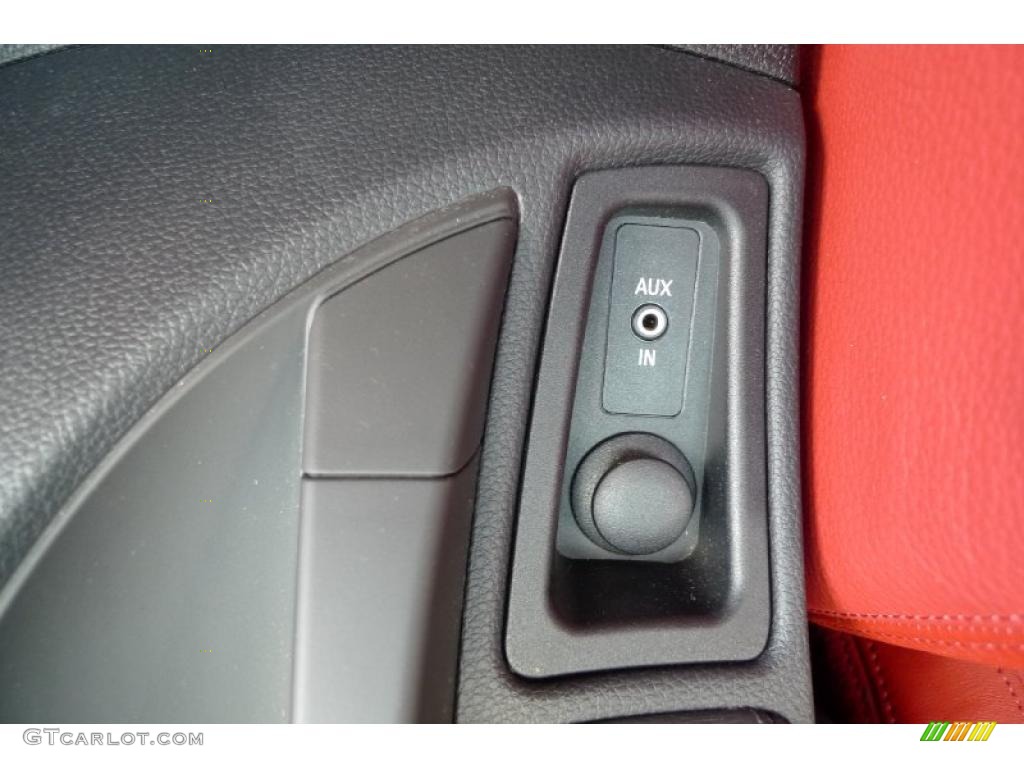 2008 1 Series 135i Coupe - Jet Black / Coral Red photo #44