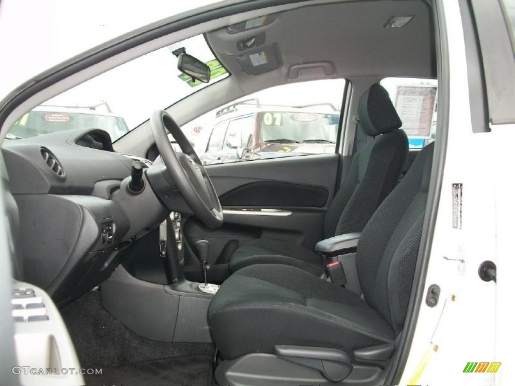 2009 Yaris Sedan - Polar White / Dark Charcoal photo #7