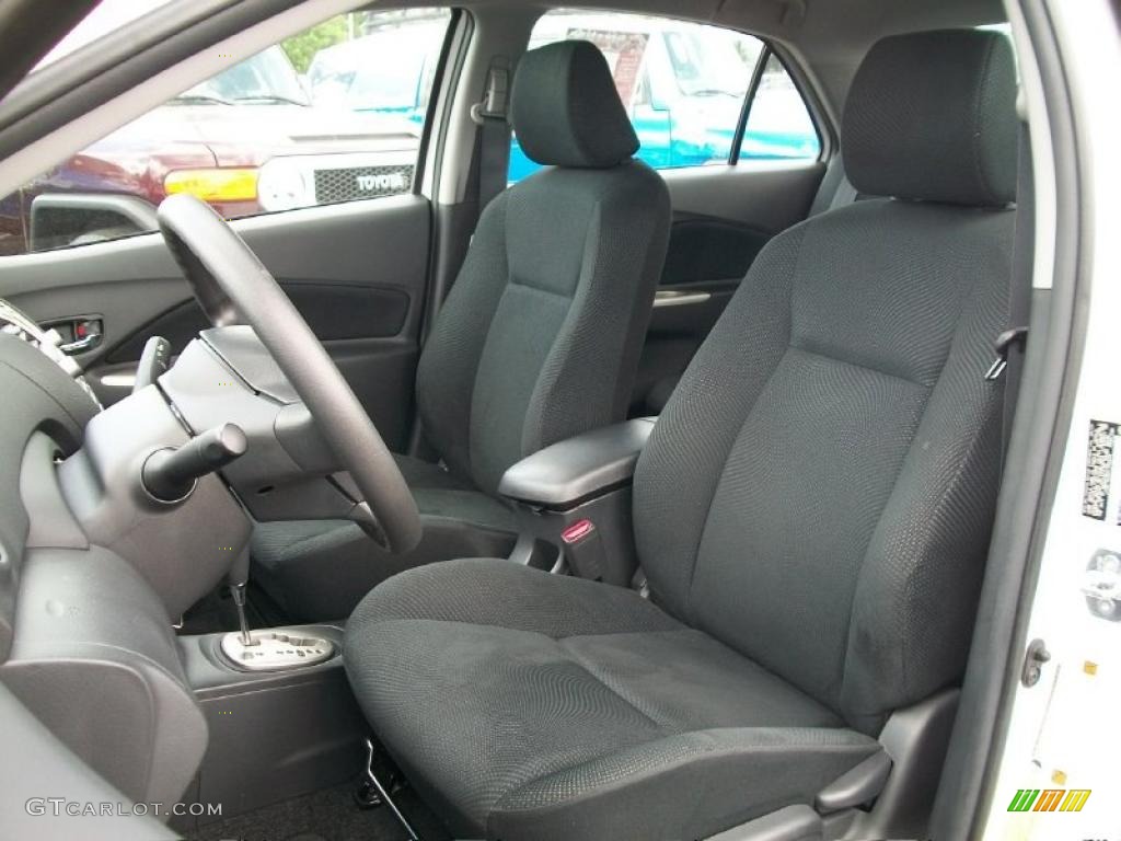 2009 Yaris Sedan - Polar White / Dark Charcoal photo #8