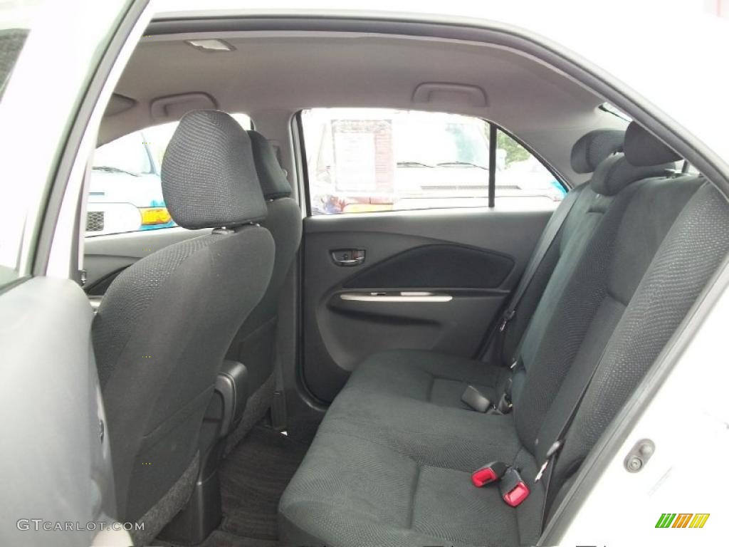 2009 Yaris Sedan - Polar White / Dark Charcoal photo #9
