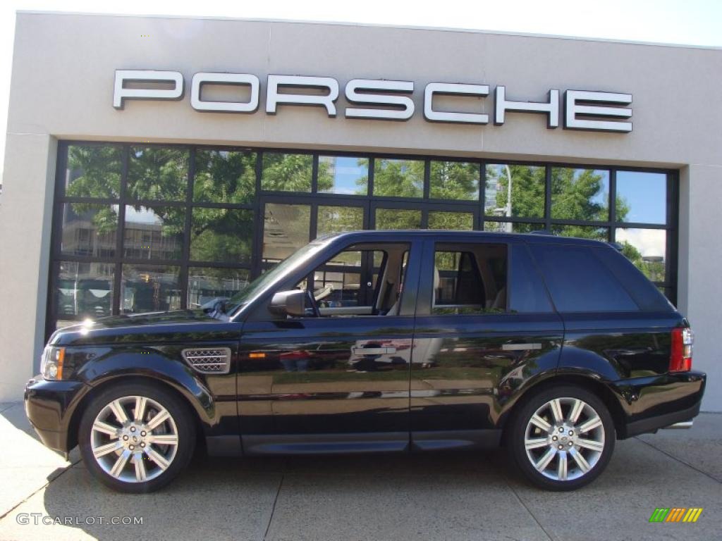 2007 Range Rover Sport Supercharged - Java Black Pearl / Ivory photo #1