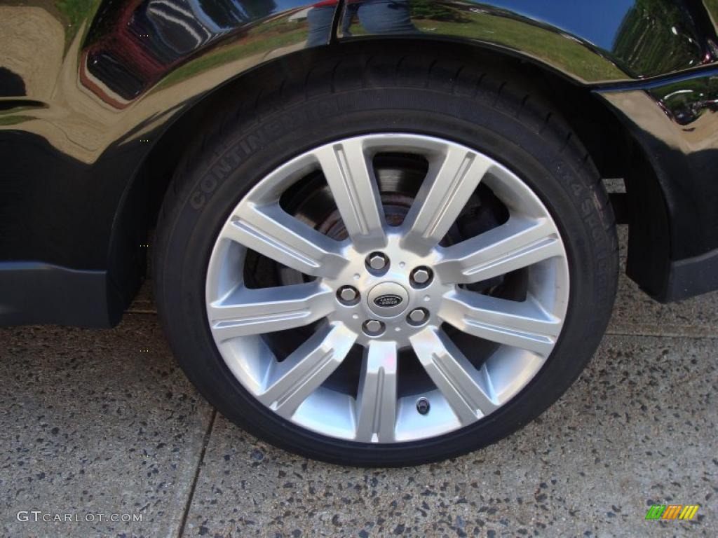 2007 Range Rover Sport Supercharged - Java Black Pearl / Ivory photo #8
