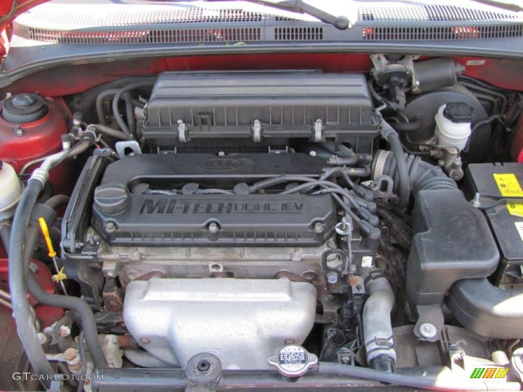 2004 Rio Sedan - Cinnamon / Beige photo #11