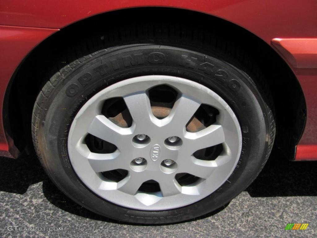 2004 Rio Sedan - Cinnamon / Beige photo #17