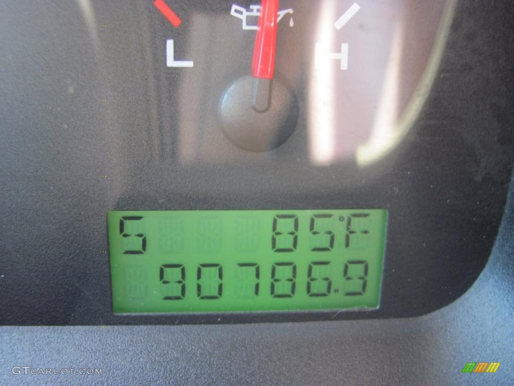 2005 F150 XLT SuperCrew 4x4 - Dark Toreador Red Metallic / Tan photo #3